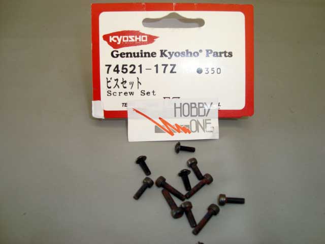 PARAFUSO MOTOR KYOSHO GX15/GX12-CR CABEÇOTE CARTER #74521-17Z