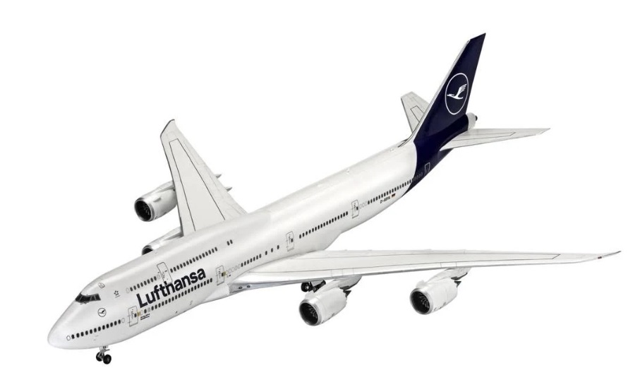 BOEING 747-8 LUFTHANSA NEW LIVERY ESC.: 1/144