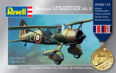 AVIÃO WESTLAND LYSANDER Mk.II ESC. 1/72