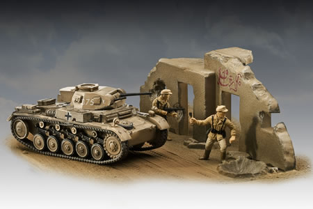TANQUE DE GUERRA PzKpfw II Ausf. F Esc.: 1/76