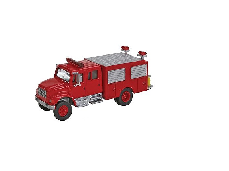 CAMINHÃO DE BOMBEIRO INTERNATIONAL 4900 ESC.: HO  1/87